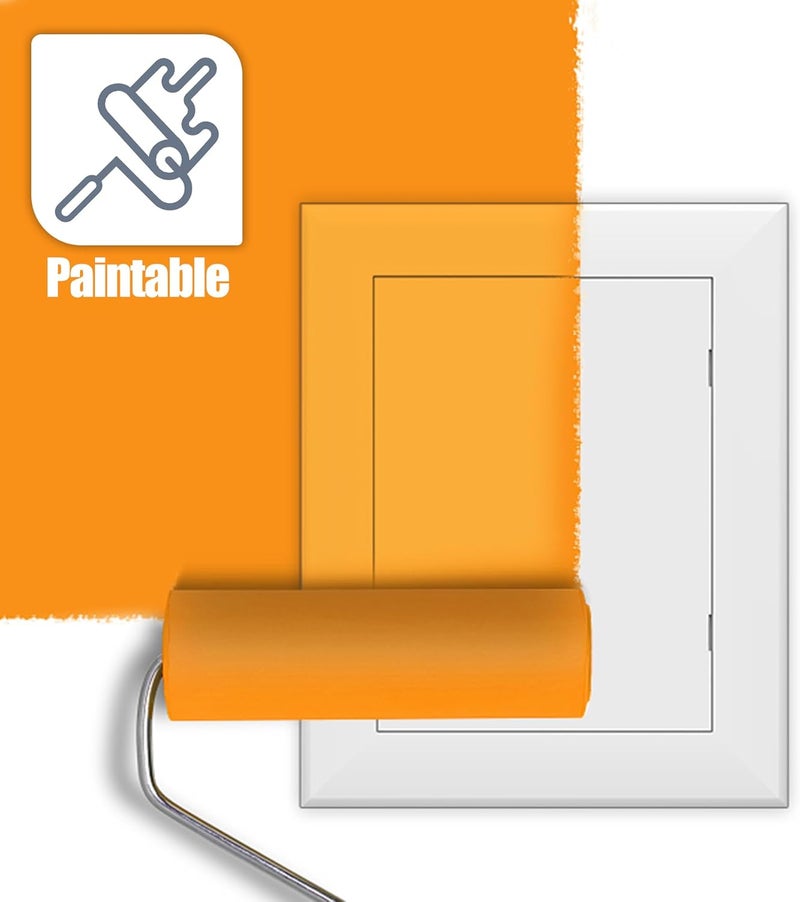 Flamorrow Access Panel for Drywall, Plumbing Access Door, 5" x 7" Self Adhesive Wall Hole Cover for Drywall, Durable Plastic Access Panels for Ceiling - Image 5